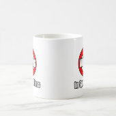 Kein Wink in der spanischen Klasse Kaffeetasse (Mittel)