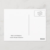 Kein Wink! Postkarte (Rückseite)
