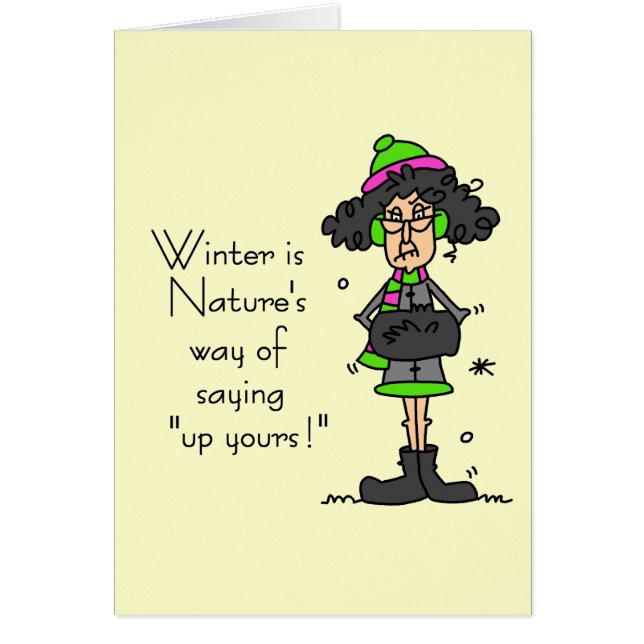 Kein Winterfan (Vorne)