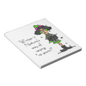 Kein Winterfan Notizblock (angewinkelt)