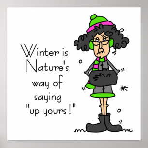 Kein Winterfan Poster