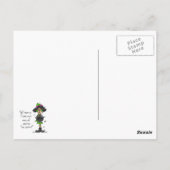 Kein Winterfan Postkarte (Rückseite)