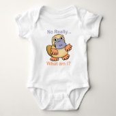 Kein wirklich… Was sind ich? Platypus Baby Strampler (Vorderseite)