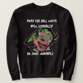 Kein Witz. #BABFLO Sweatshirt (Design vorne)