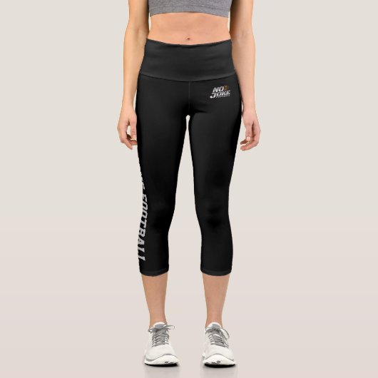 Kein Witz Fußball High Waist Capris (Vorderseite)