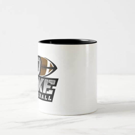 Kein Witz Zweifarbige Tasse (Mittel)