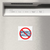 Kein Word Salad Magnet (In Situ (Geschirrspüler))
