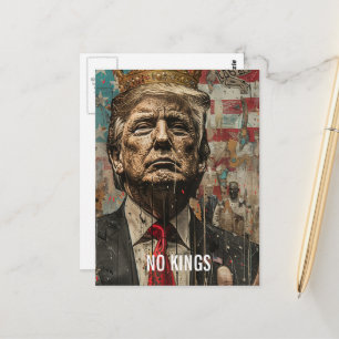 Kein Wort über Trump Postkarte