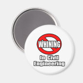 Kein Wunder im Zivilen Engineering Magnet (Vorderseite/Rückseite)