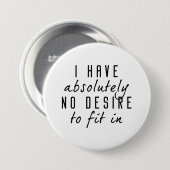 Kein Wunsch, in Button (Vorne & Hinten)