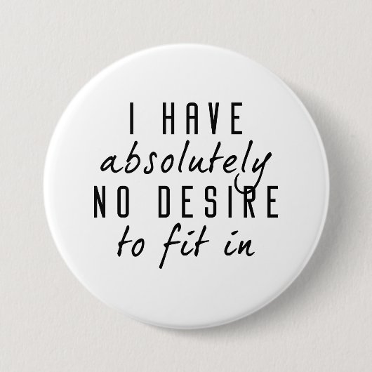 Kein Wunsch, in Button (Vorderseite)