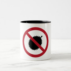 Kein Zeichen der Durians-(1), Singapur Zweifarbige Tasse