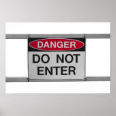 kein Zeichen eingeben Poster (Vorne)