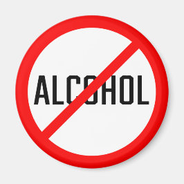 Kein Zeichen für Alkoholroter Verbote | Magnet