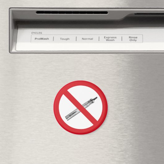 Kein Zeichen Magnet (In Situ (Geschirrspüler))