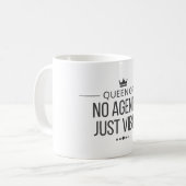 Kein Zeitplan, nur Vibes Tasse - Lustiges Firmenge (Vorderseite Links)