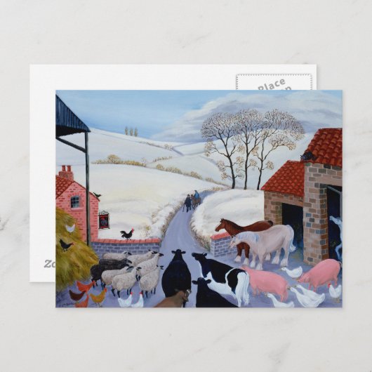 Kein Zimmer im Gasthaus Postkarte (Vorne/Hinten)