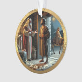 Kein Zimmer im Inn Acrylic Ornament (Vorderseite)