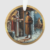 Kein Zimmer im Inn Acrylic Ornament (Vorderseite)