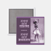 Kein Zirkus Magnet (Vorderseite/Rückseite)