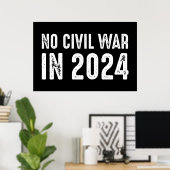 Kein Ziviler Krieg 2024 Poster (Heimbüro)