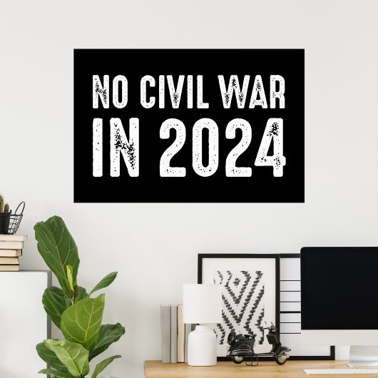 Kein Ziviler Krieg 2024 Poster (Heimbüro)