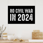Kein Ziviler Krieg 2024 Poster (Küche)
