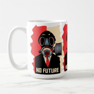 Kein zukünftiger Noir: Der Gasmaskierte Mann Kaffeetasse
