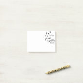 Kein zurück schauen - ich bedauere inspirierend post-it klebezettel (Auf Schreibtisch)