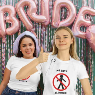 Kein Zutritt für Jungen Schürze