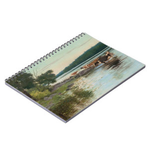 Keinänen's Lake View Notebook Notizblock