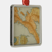 Keine 10 Luzon Silbernes Ornament (Rechts)