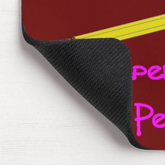 Keine 2 Bleistift-Geschenke für Lehrer, Sekretäre Mousepad (Ecke)