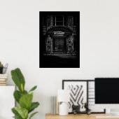 Keine 357 Bay St 1 mit Rand Poster (Heimbüro)