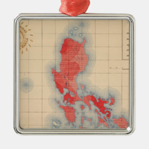 Keine 6 Verteilung Temblores Zeichen Ornament Aus Metall