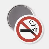 Keine Ableitung von Logo-Magnet Magnet (Vorderseite/Rückseite)