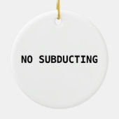 Keine Ableitung von Logo-Ornament Keramikornament (Hinten)