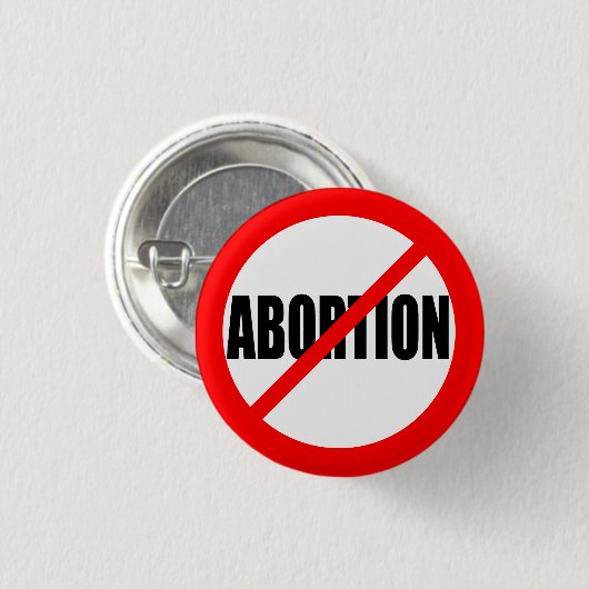 "KEINE ABORMUNG" BUTTON (Vorne & Hinten)