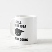 Keine Ahnung, was ich tue Kaffeetasse (Vorderseite Links)