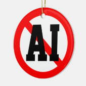 Keine AI Keramik Ornament (Links)