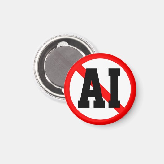 Keine AI Magnet (Vorderseite/Rückseite)