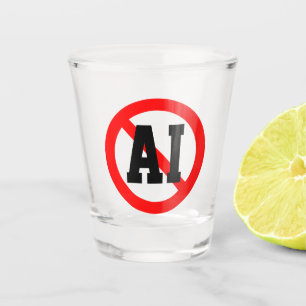 Keine AI Schnapsglas