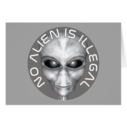 Keine Alien ist illegal (Vorderseite (Horizontal))