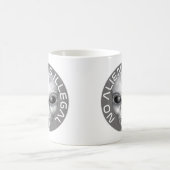 Keine Alien ist illegal Kaffeetasse (Mittel)