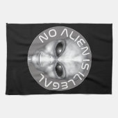 Keine Alien ist illegal Küchentuch (Horizontal)