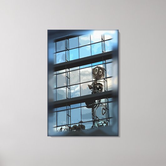 Keine Alien Leinwanddruck (Vorderseite)