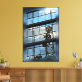 Keine Alien Leinwanddruck (Insitu (Wohnzimmer))