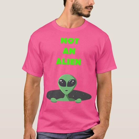 Keine Alien T-Shirt (Vorderseite)
