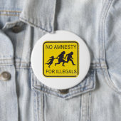 Keine Amnestie für illegale Machenschaften Button (Beispiel)