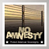 Keine Amnesty Poster (Vorne)